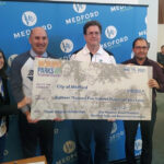 2021 Play Everyday Scholarship Fund Check Presented to City of Medford
